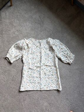 NOTPERFECTLINEN floral top